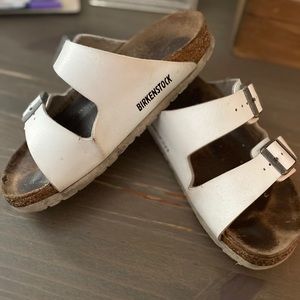 white birkenstock’s size 36